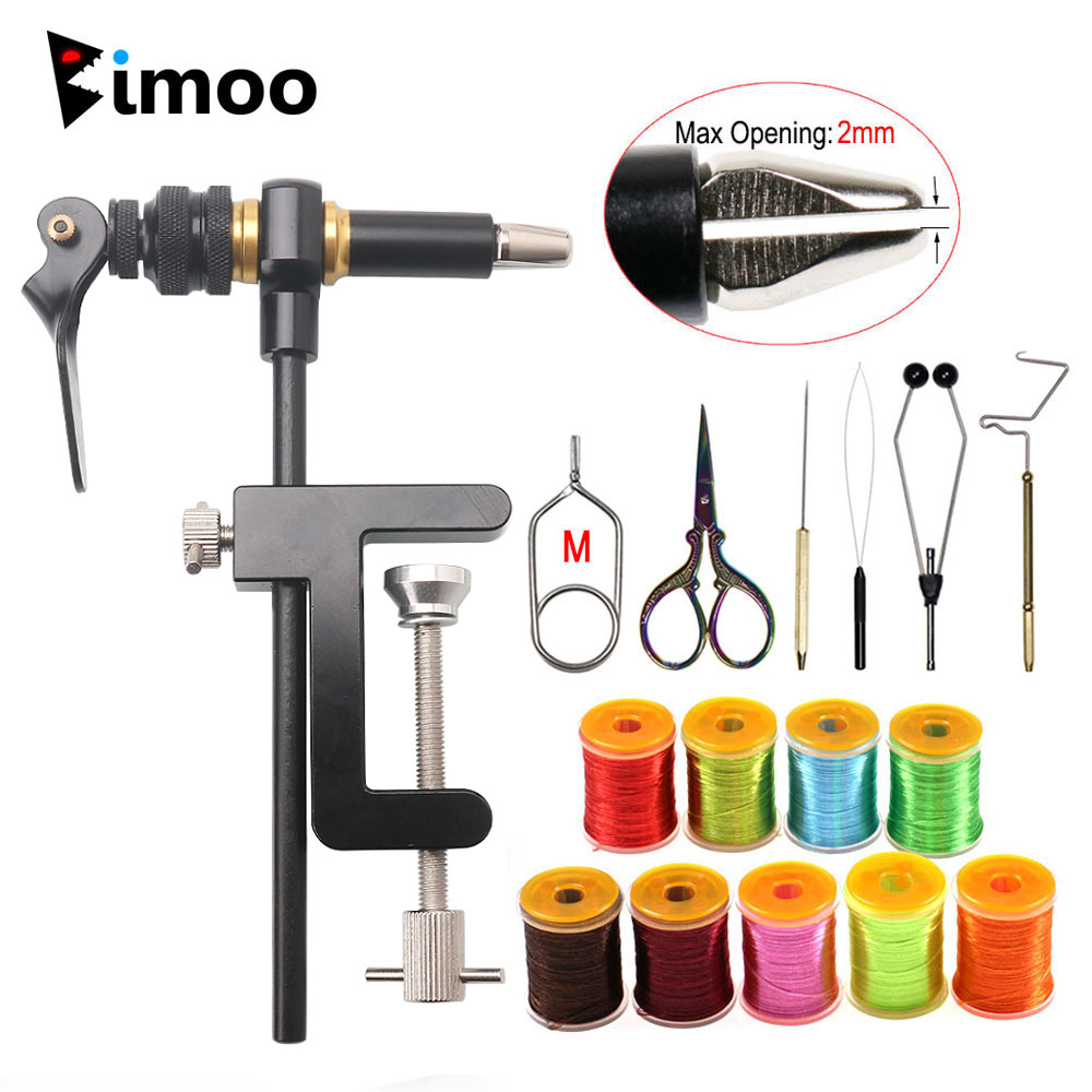 Fishing Equipment Fly - Bimoo 360 ° Morsa de Rotação