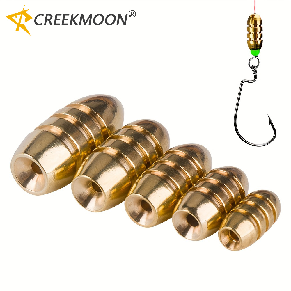 Fishing Equipment Fly - 20 pçs latão cobre chumbadas de