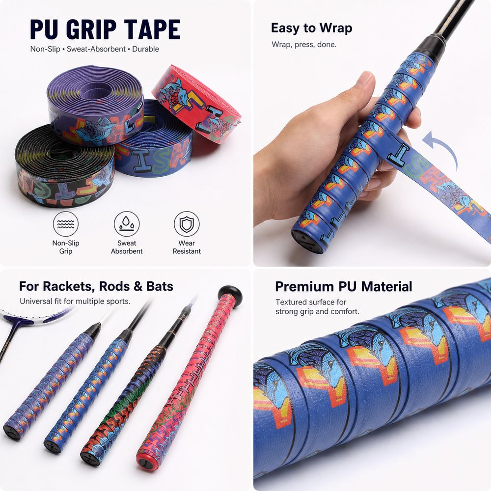 Fita Adesiva Antiderrapante Co - Fishing Rod Wrap Tape avaliação e preço