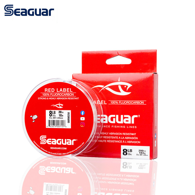 SEAGUAR Red Label 160M/183M 10 - Fluorocarbon Line avaliação e preço