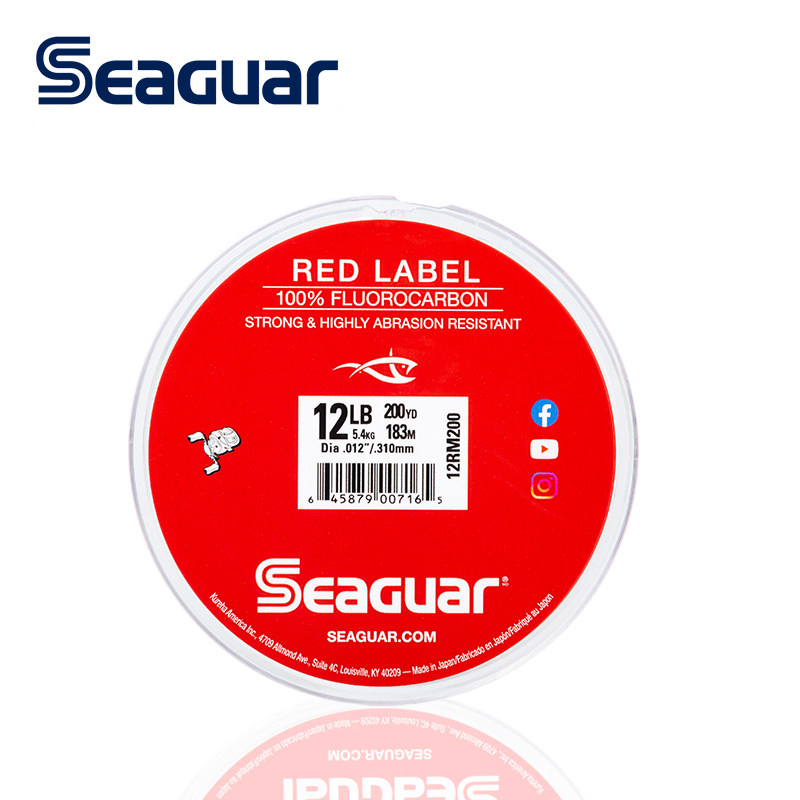 SEAGUAR Red Label 160M/183M 10 - Fluorocarbon Line avaliação e preço