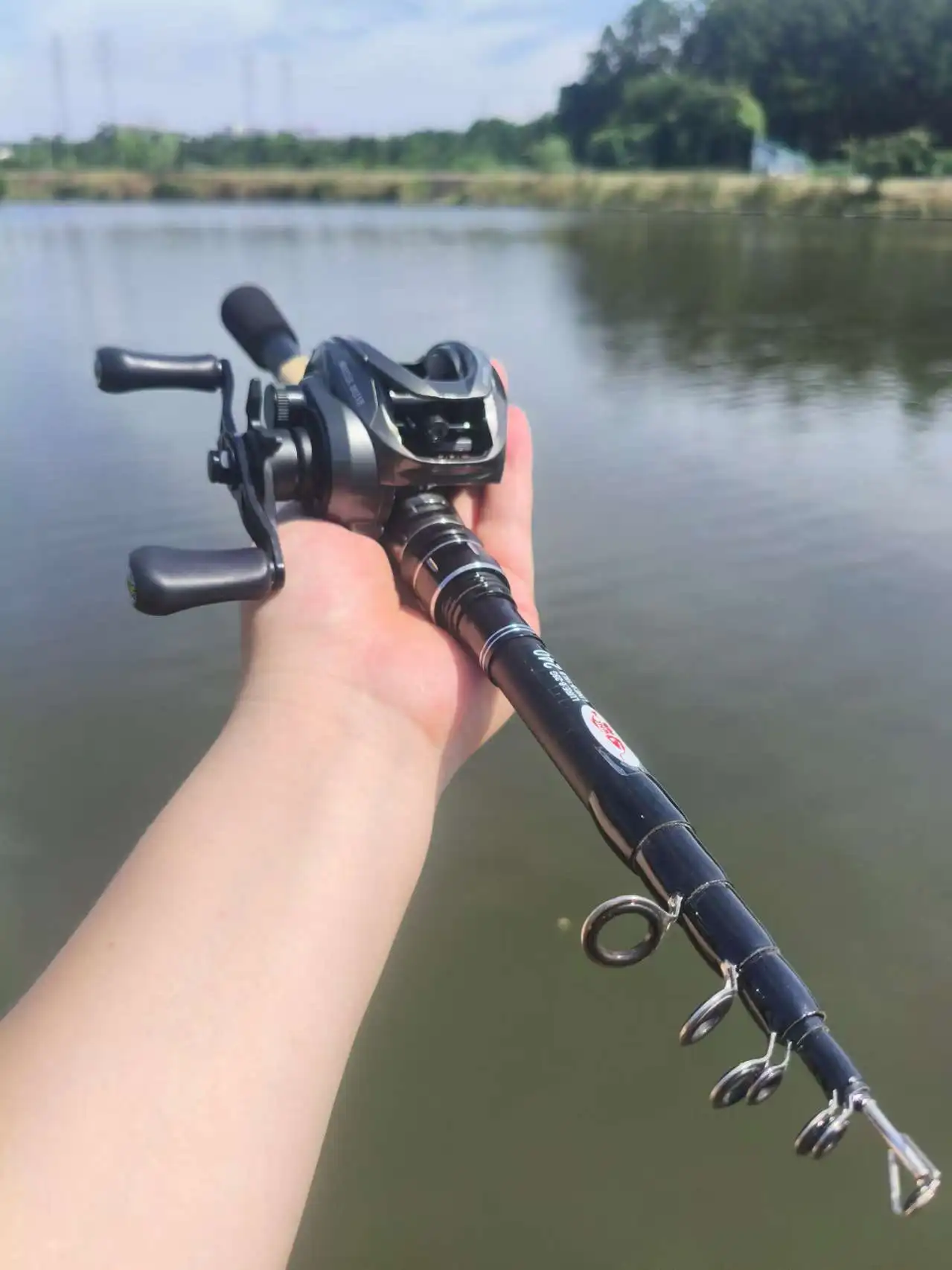 DEUKIO Conjunto de Vara e Carr - Fishing Equipment Europe avaliação e preço
