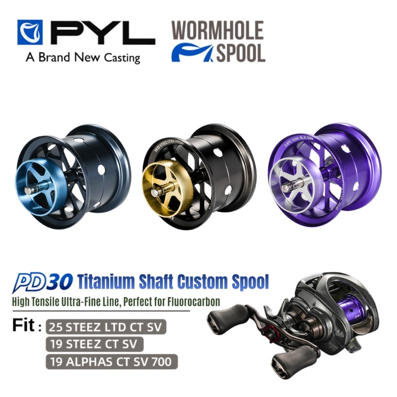 Carretel Modificado PYL PD30 p - Fluorocarbon Line avaliação e preço