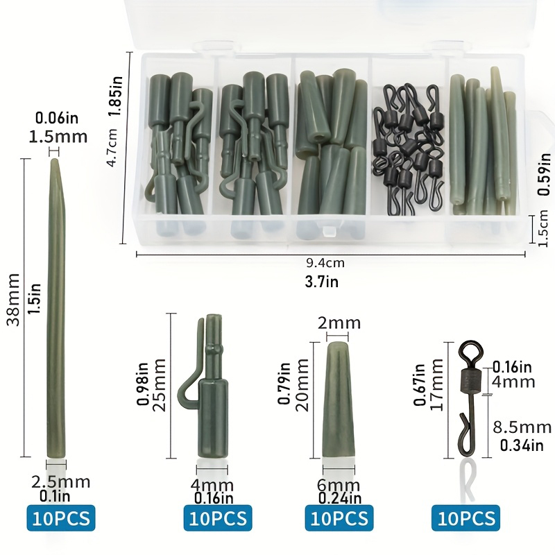 Kit de 40 Peças para Pesca de  - Fishing Equipment Ebay avaliação e preço
