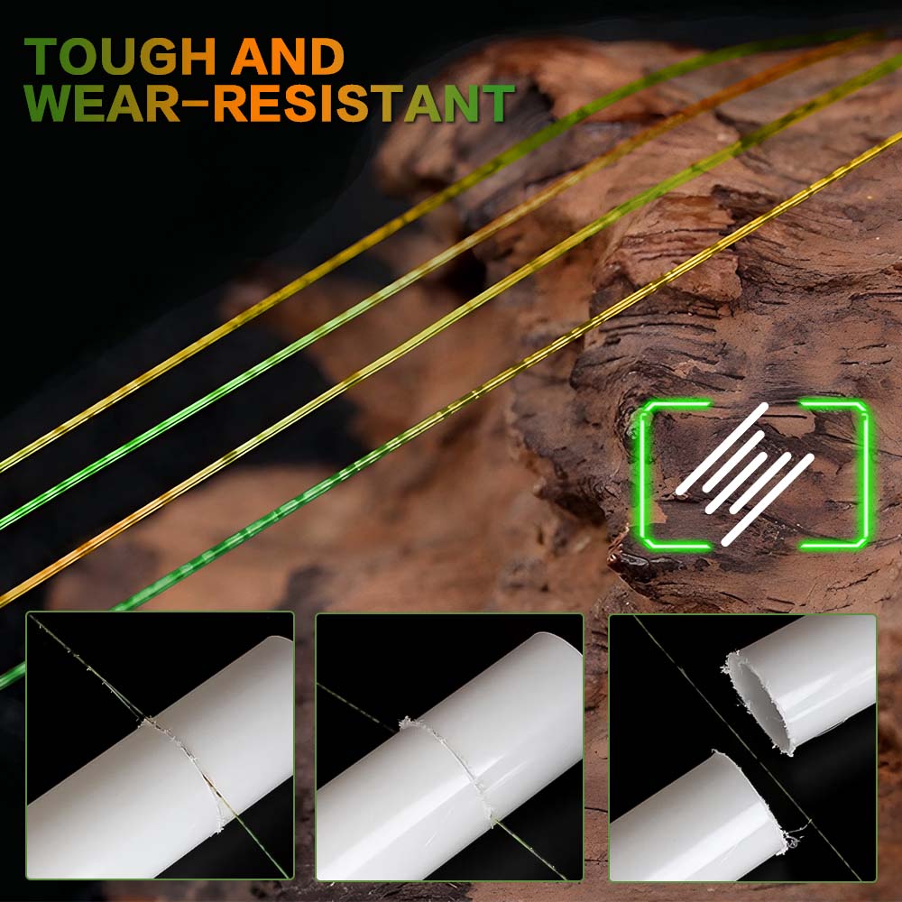 Zukibo 3d moteado linha amarel - Fluorocarbon Line avaliação e preço