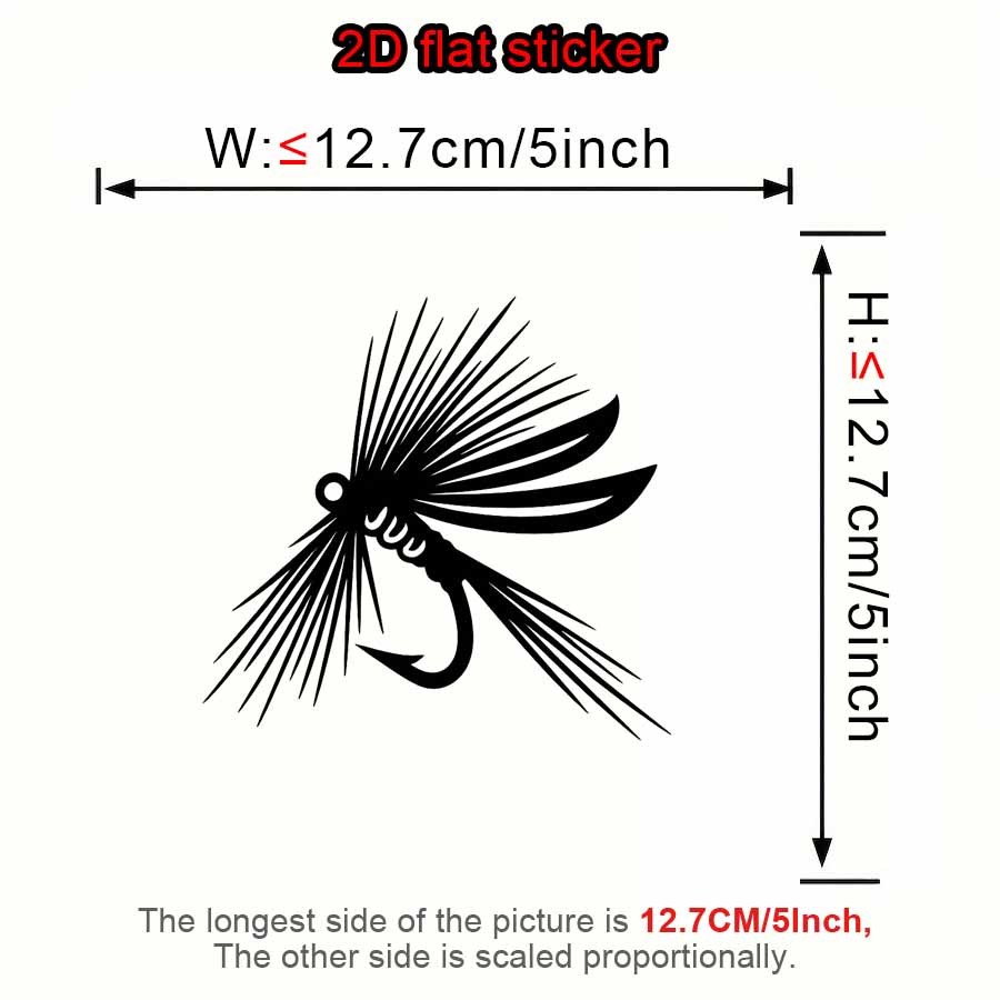 Adesivo de Vinil para Pesca co - Fishing Equipment Fly avaliação e preço