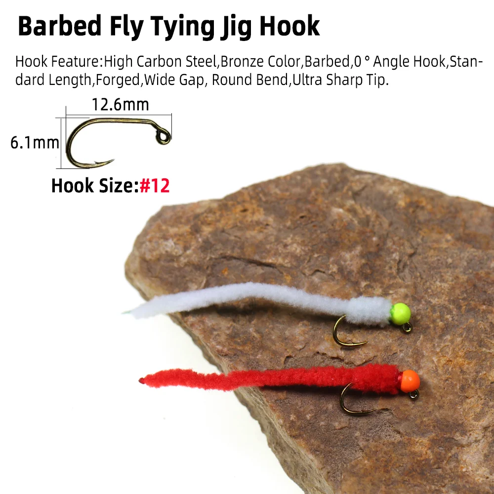 4 peças # 12 Anzóis de Pesca c - Fishing Equipment Europe avaliação e preço