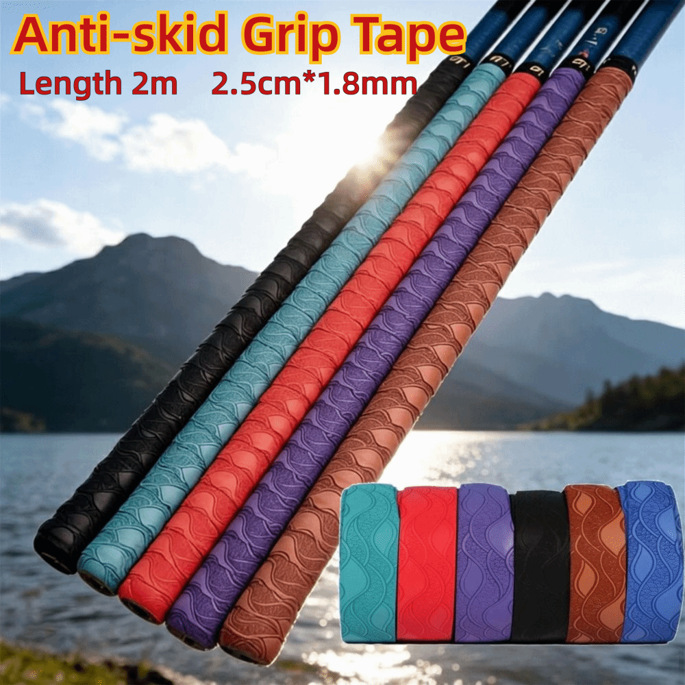 Nova Fita Adesiva Antiderrapan - Fishing Rod Wrap Tape avaliação e preço