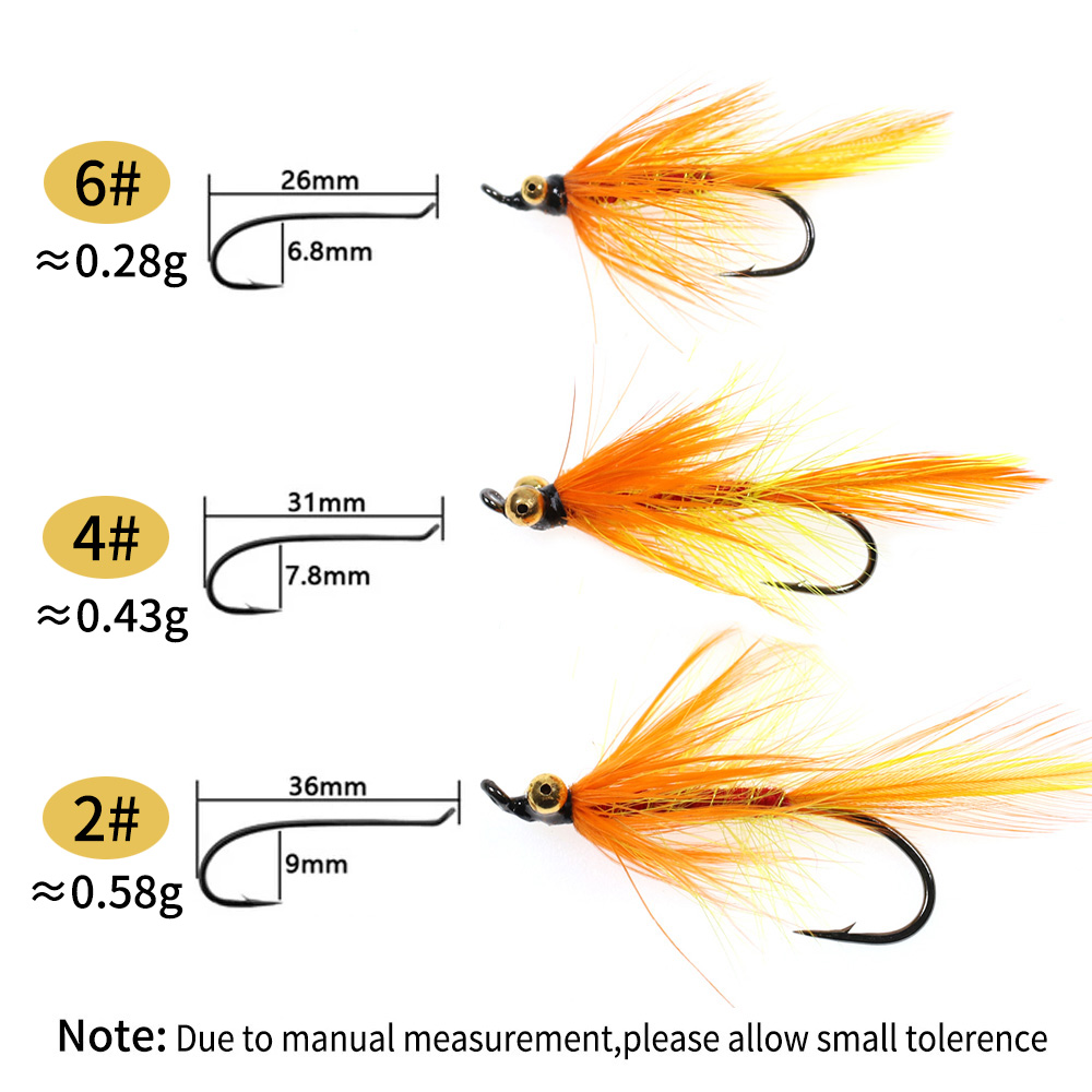 Bimoo 5 ou 6 peças # 2 # 4 # 6 - Fishing Equipment Fly avaliação e preço
